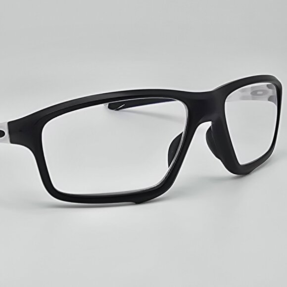 Oakley OX8076-0356 Crosslink Zero Matte Black Matte Clear Eyeglasses Frame 56mm - Picture 6 of 12